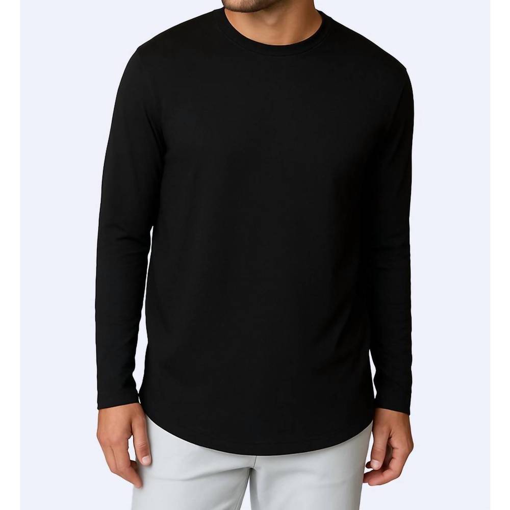 NEW BUKI cinqo long sleeve t-shirt in black
